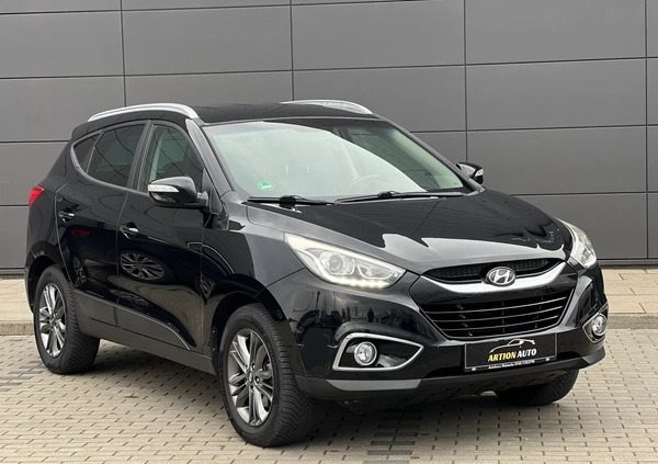 Hyundai ix35 cena 42900 przebieg: 237000, rok produkcji 2014 z Ogrodzieniec małe 781